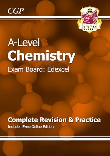 A-Level Chemistry: Edexcel Year 1 & 2 Complete Revision & Practice with Online Edition (CGP A-Level Chemistry) von Coordination Group Publications Ltd (CGP)